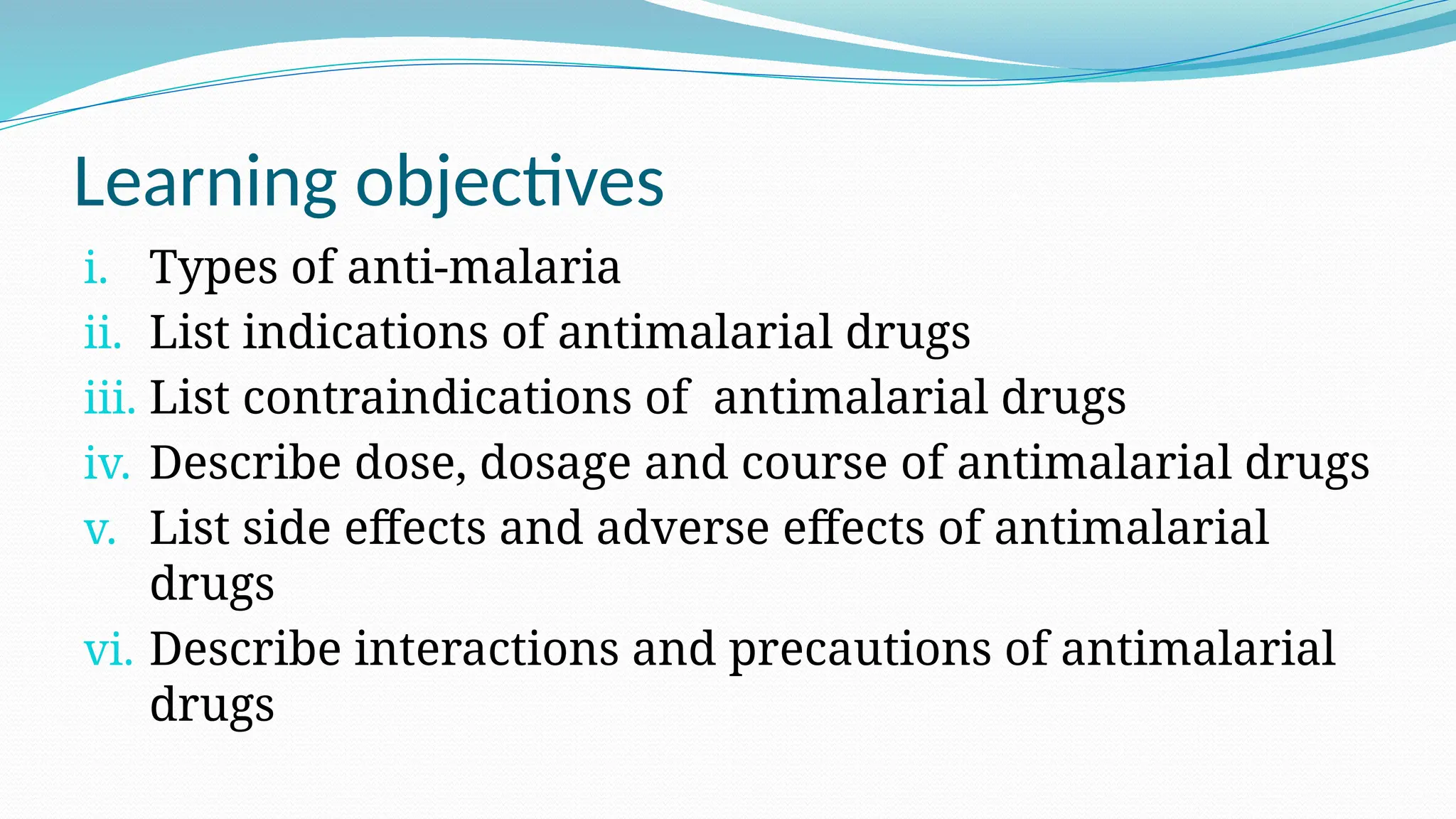 Image showcasing Drug-Drug Interactions of Antimalarial Drugs - Springer