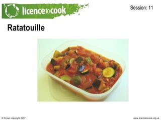 Ratatouille Session: 11 