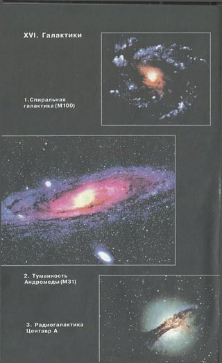 2. Т ум анность
А нд ром ед ы (М31)
3. Р а д иогал актика
Ц ентавр А
 