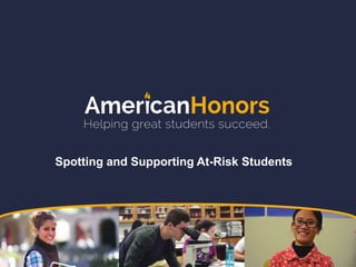 Document TitleSpotting and Supporting At-Risk Students
 