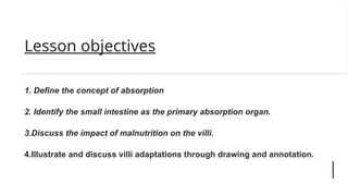 Animal nutrition Absorption Life science UPDADET.pptx