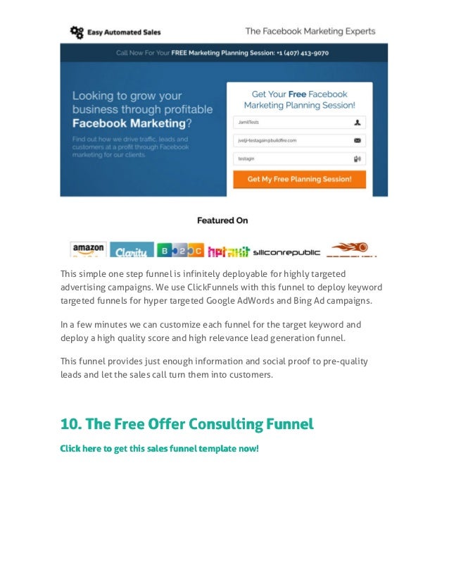 11 awesome sales funnel templates you can steal
