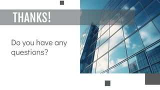 CREDITS: This presentation template was
created by Slidesgo, including icons by
Flaticon, infographics & images by Freepik
THANKS!
Do you have any
questions?
 