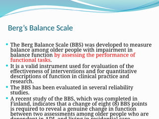 Berg Measure 11 Balance & Fall .pptx