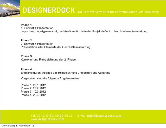Beispiel Kostenangebot