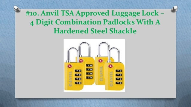 best tsa locks 2019