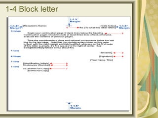 1-4 Block letter
 