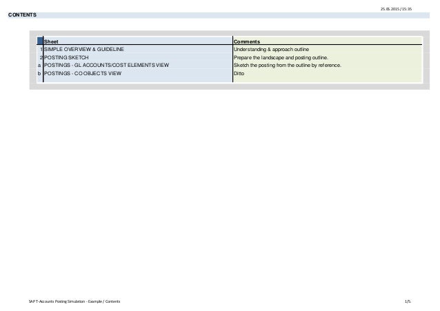 sap t accounts posting simulation example t accounts example