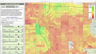 The Tree and Health App: Geoinformatics for Mapping Tree Planting Locations