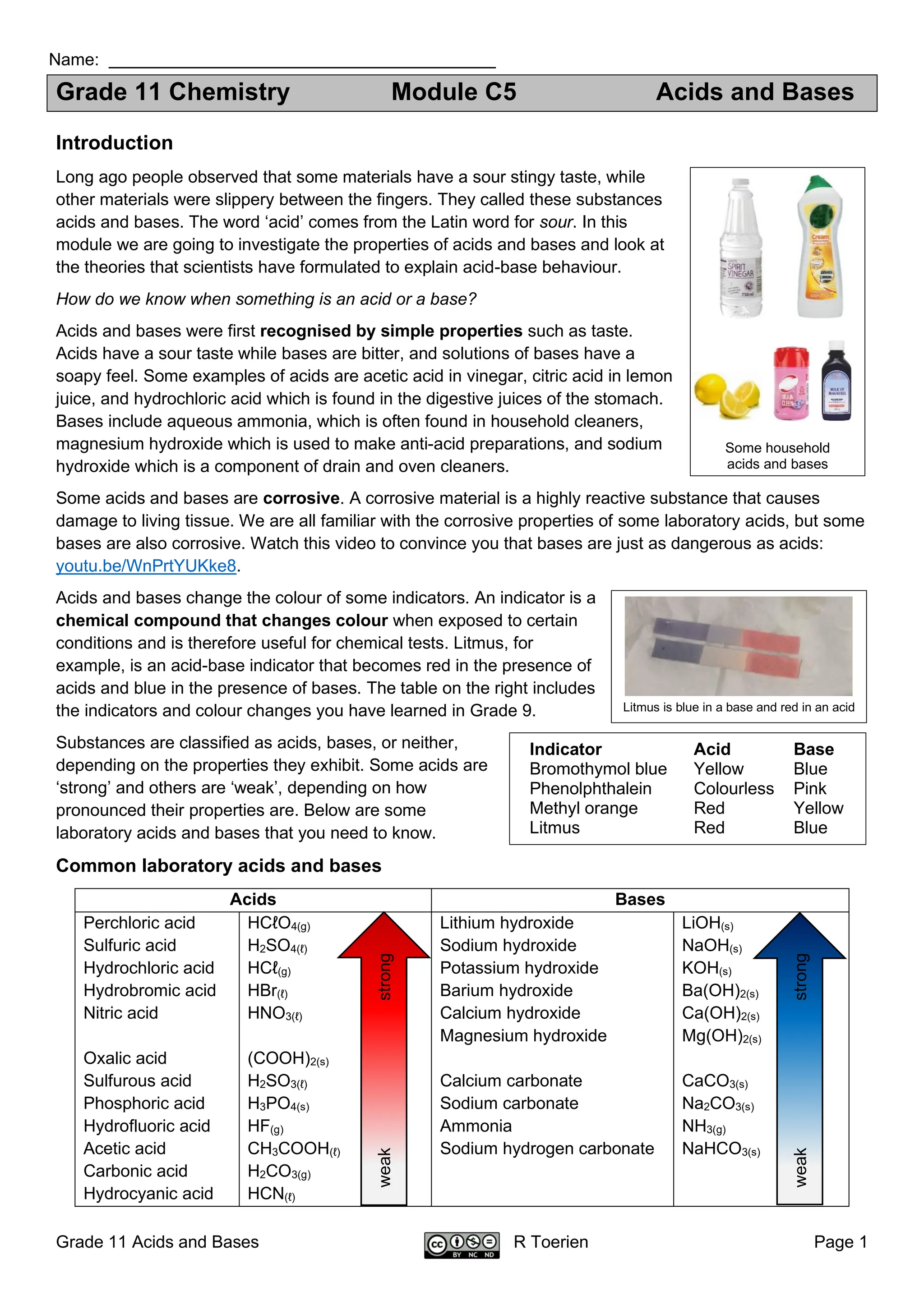 11C5 Acids and Bases Booklet 2025 RT.pdf