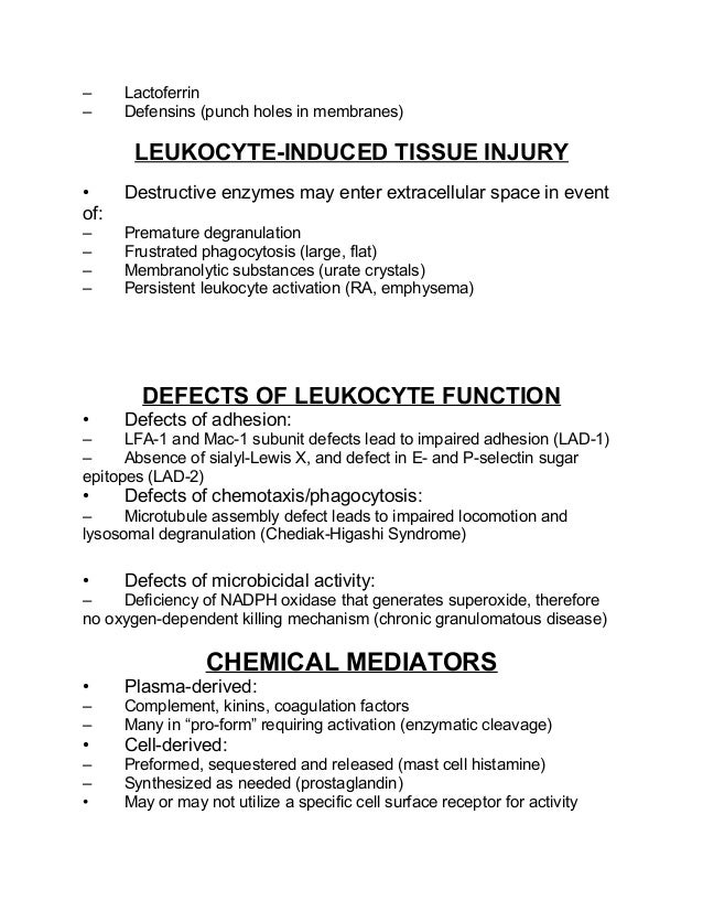 11 cellular & vascular events in acute inflammation