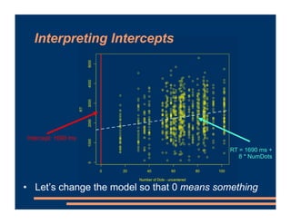 Mixed Effects Models - Centering and Transformations | PDF
