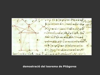 demostració del teorema de Pitàgores 