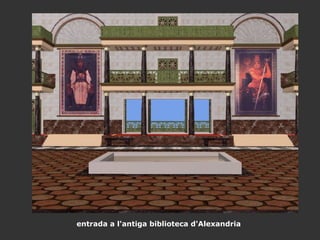 entrada a l'antiga biblioteca d'Alexandria 