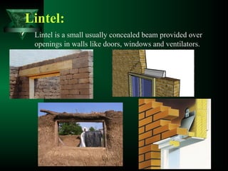 Components of A Building | PPT
