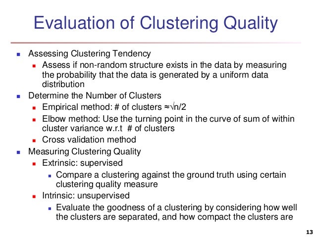 Cluster analysis for evaluating trading strategies