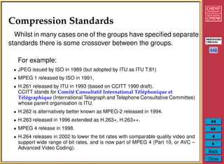 Mpeg Compression Examples Compression: Video Compression (MPEG and others) | PDF