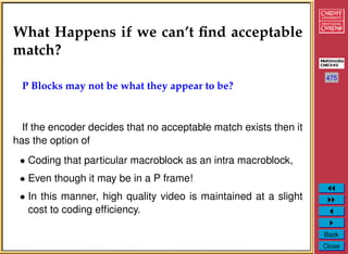 Macroblocking Example Video Compression: Video Compression (MPEG and others) | PDF