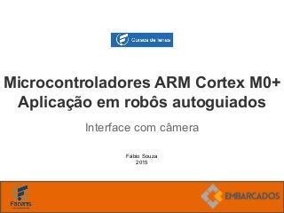 Fábio Souza
2015
Microcontroladores ARM Cortex M0+
Aplicação em robôs autoguiados
Interface com câmera
 