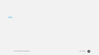 20
Quiz
 