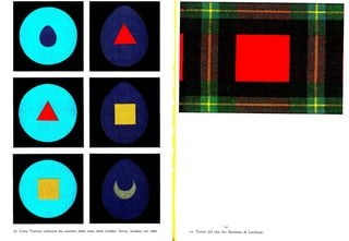 r6. Carte Tattwas utilizzate dai membri della setta della Golden Dawn, fondata nel t888. tp. Tartan del clan dei Maclaine di Lochbuie.
 