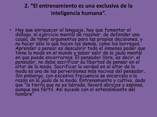 11 CONSEJOS PARA ENSEÑAR A PENSAR