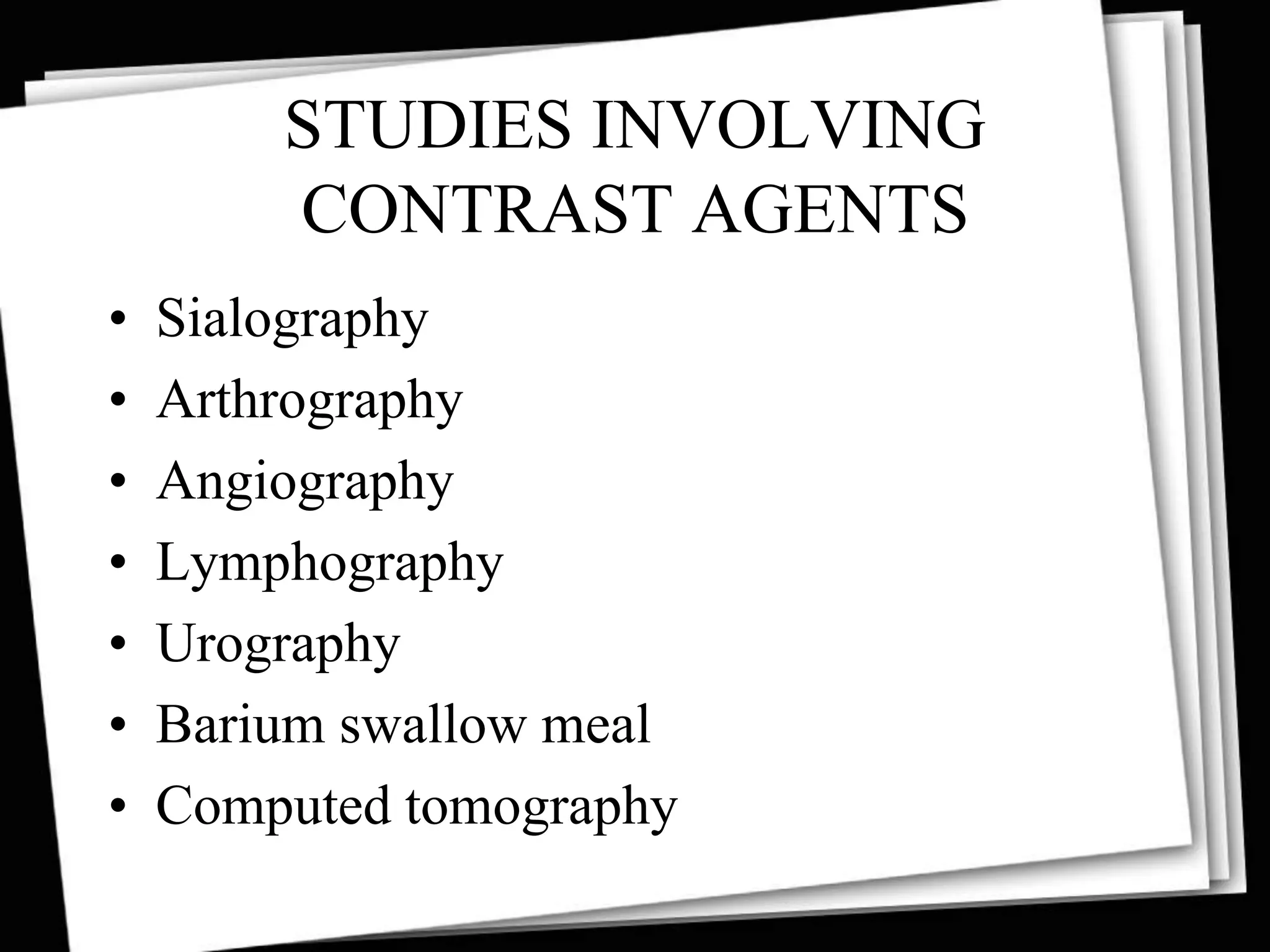 Contrast Radiography | PPTX