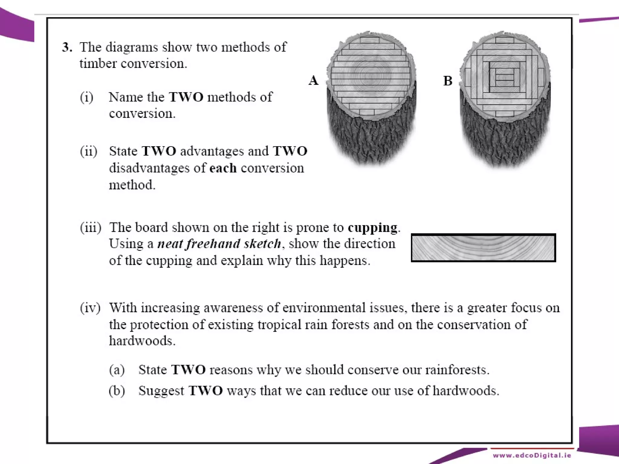 11 conversion of timber