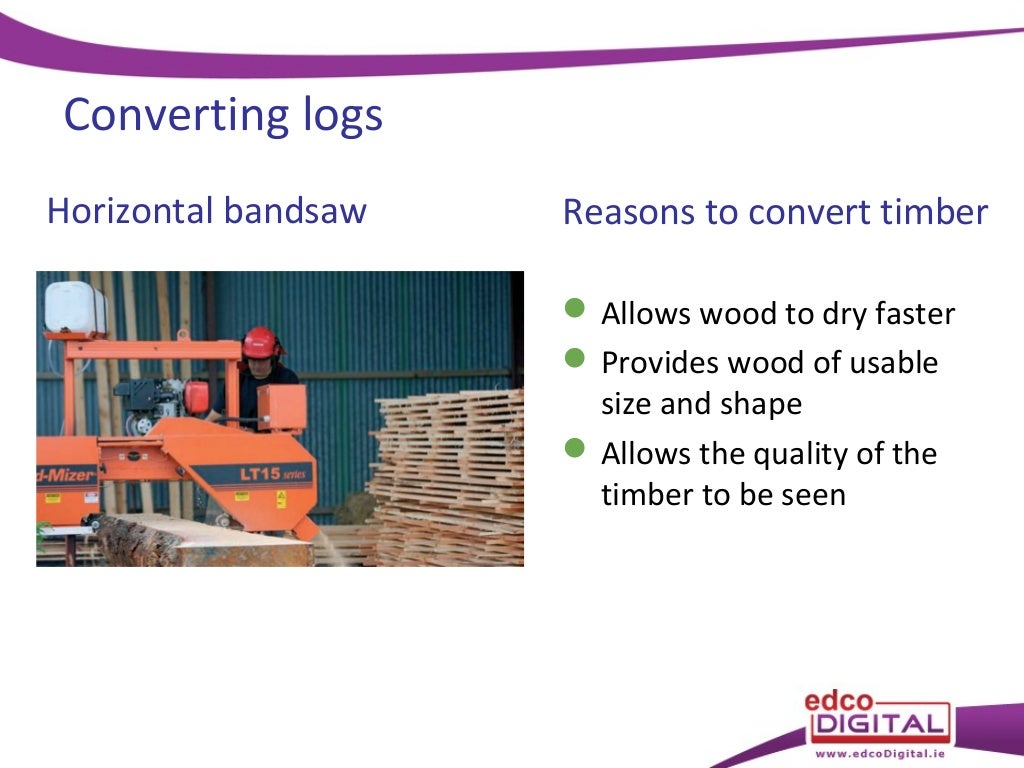 11 conversion of timber