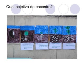 Qual objetivo do encontro?
 