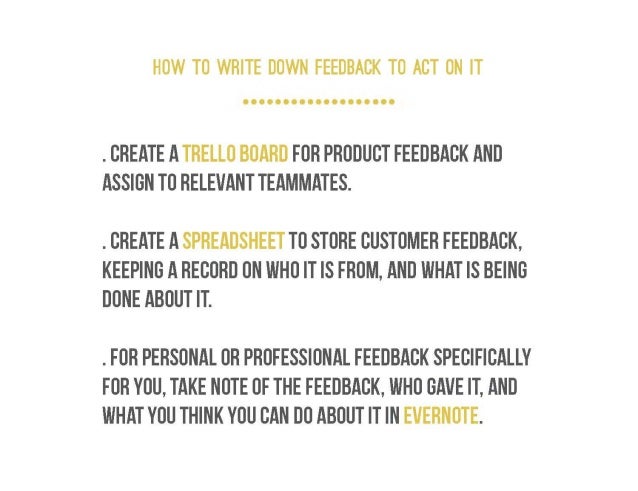 Customer report writing
