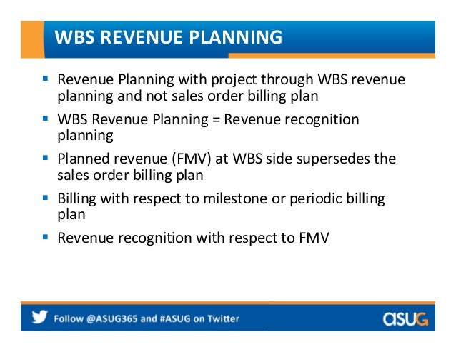2007 how to use sap project system for revenue recognition in profess