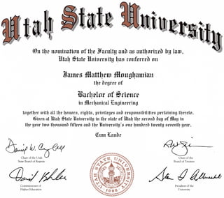 USU Diploma