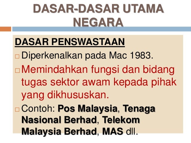  DASAR  PENSWASTAAN MALAYSIA PDF 