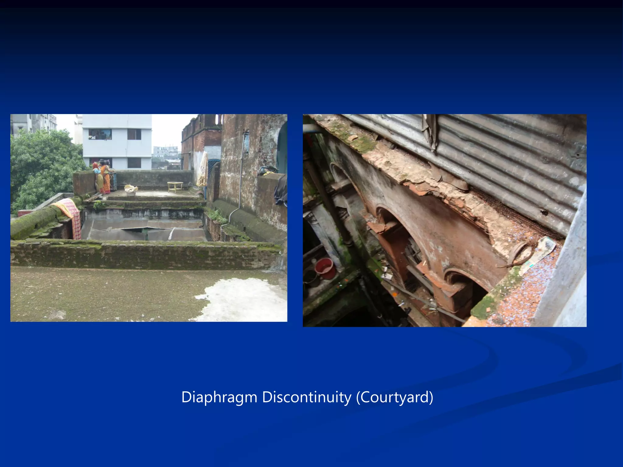 Diaphragm Discontinuity (Courtyard)

 