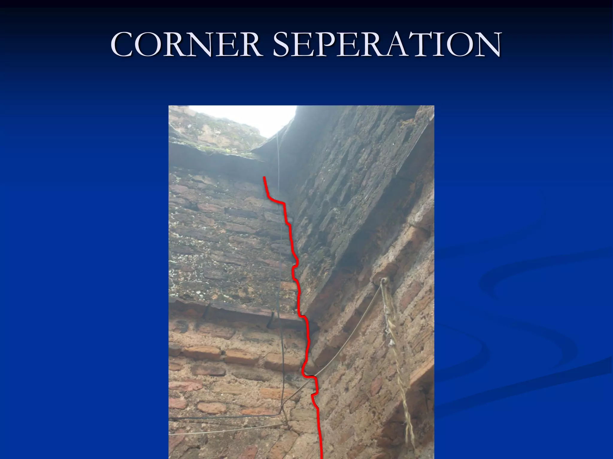 CORNER SEPERATION

 