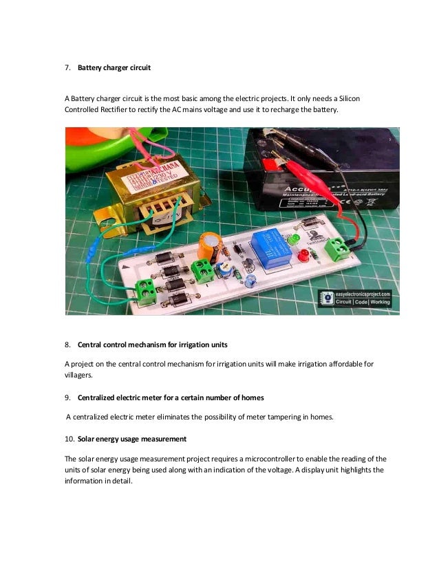 11 DIY Electronics Project Ideas for Engineering Students