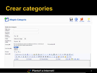 Planta’t a Internet!   7
 