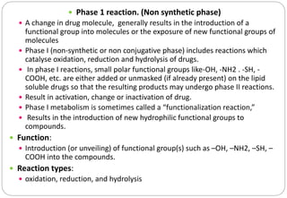 11 drug metabolism | PPTX