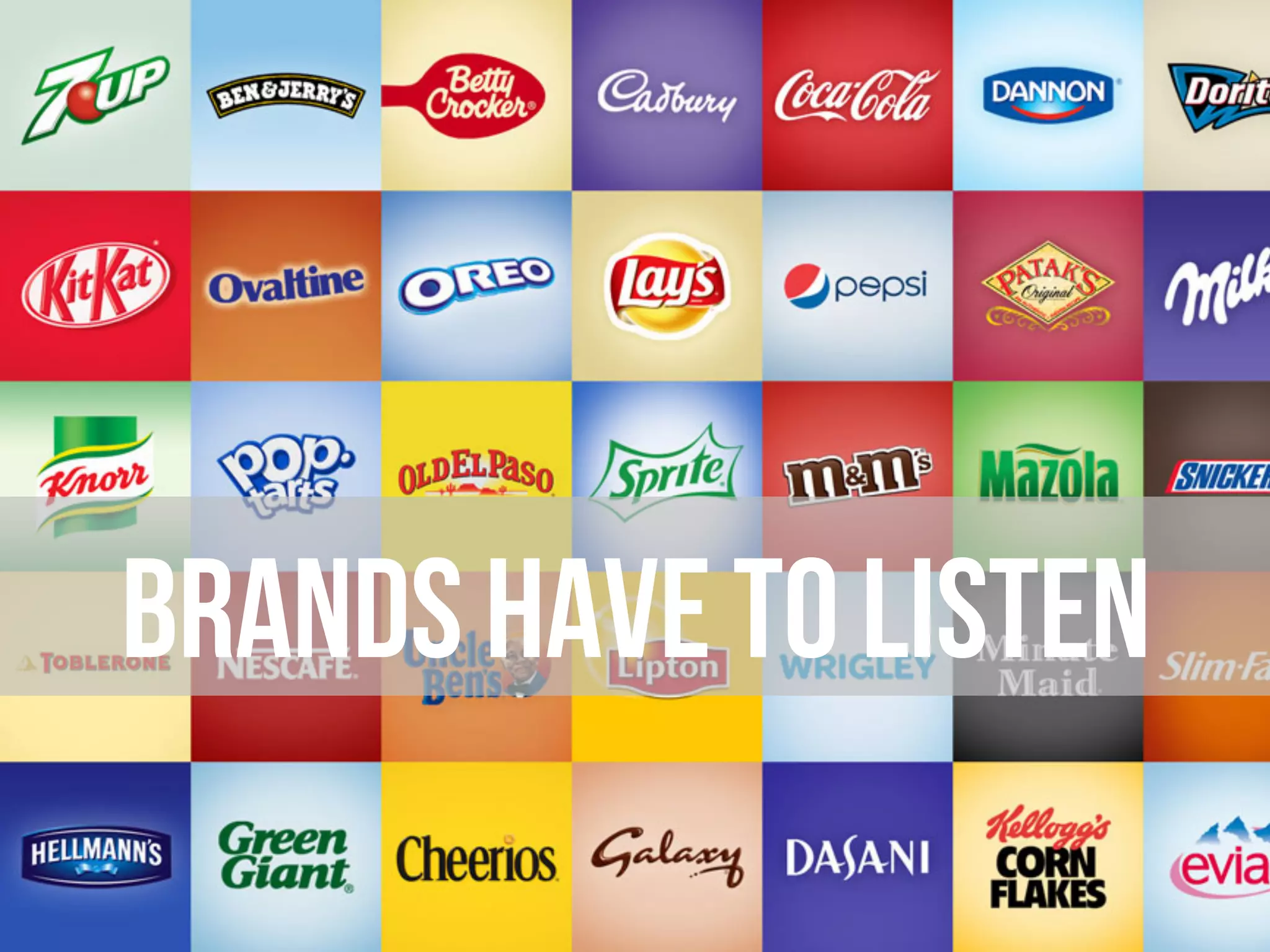 Brands have to listen