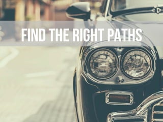 Find the right paths
 