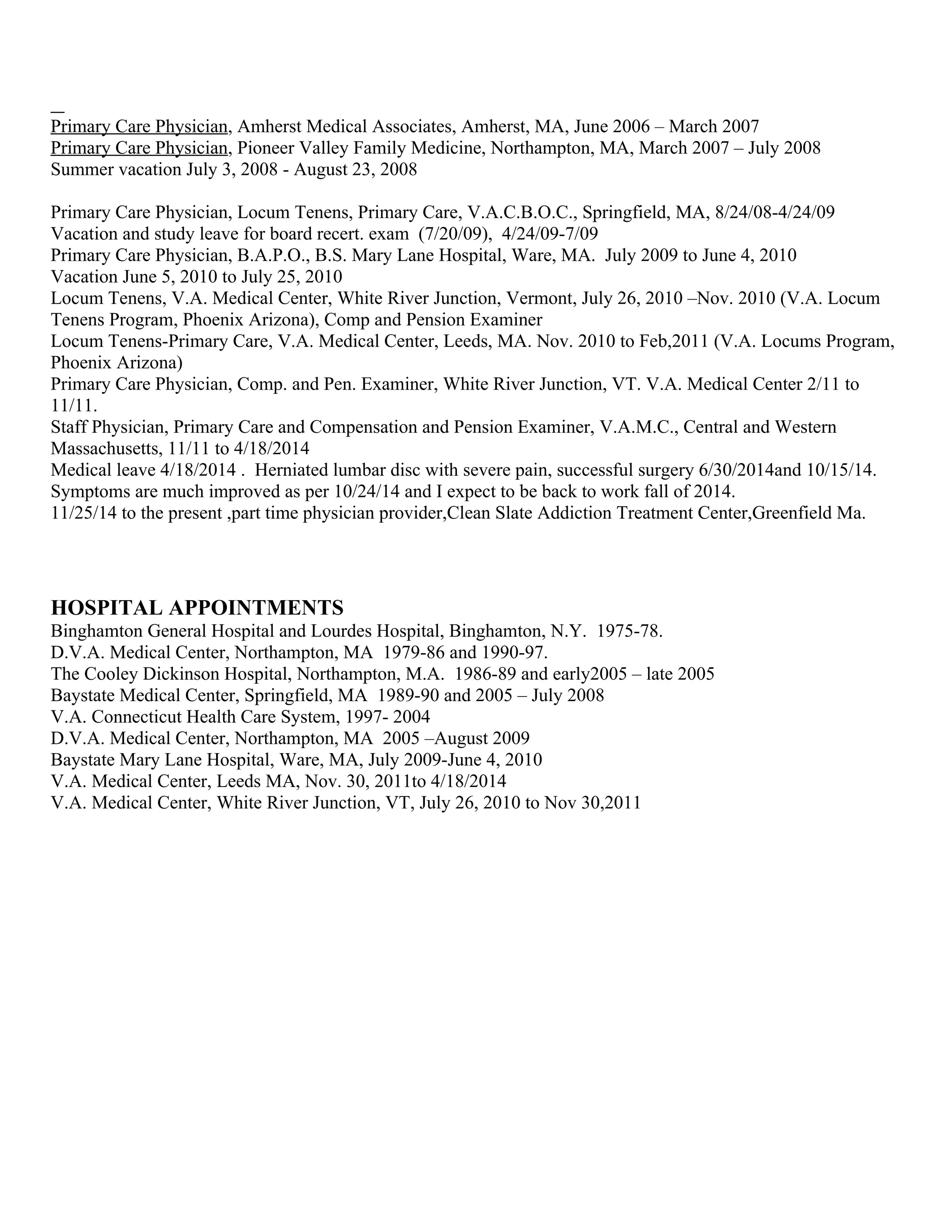 William R. Smith M.D. | DOC