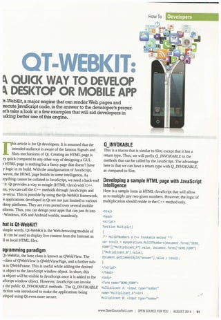 Qt-Webkit