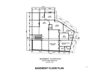 BASEMENT FLOOR PLAN
12
 
