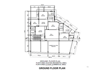 GROUND FLOOR PLAN
13
 