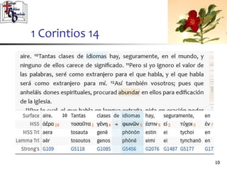 1010
1 Corintios 14
 
