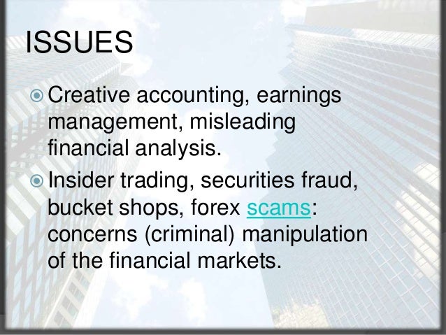 Ethics forex trading