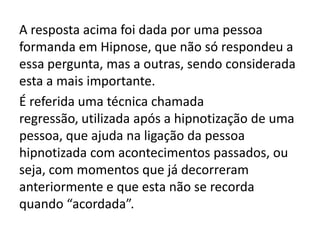 Anestesia para procedimentos cirúrgicos: - diminuição da quantidade de medicamentos/anestesias, a utilizar.