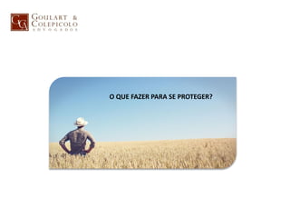 O QUE FAZER PARA SE PROTEGER?
 