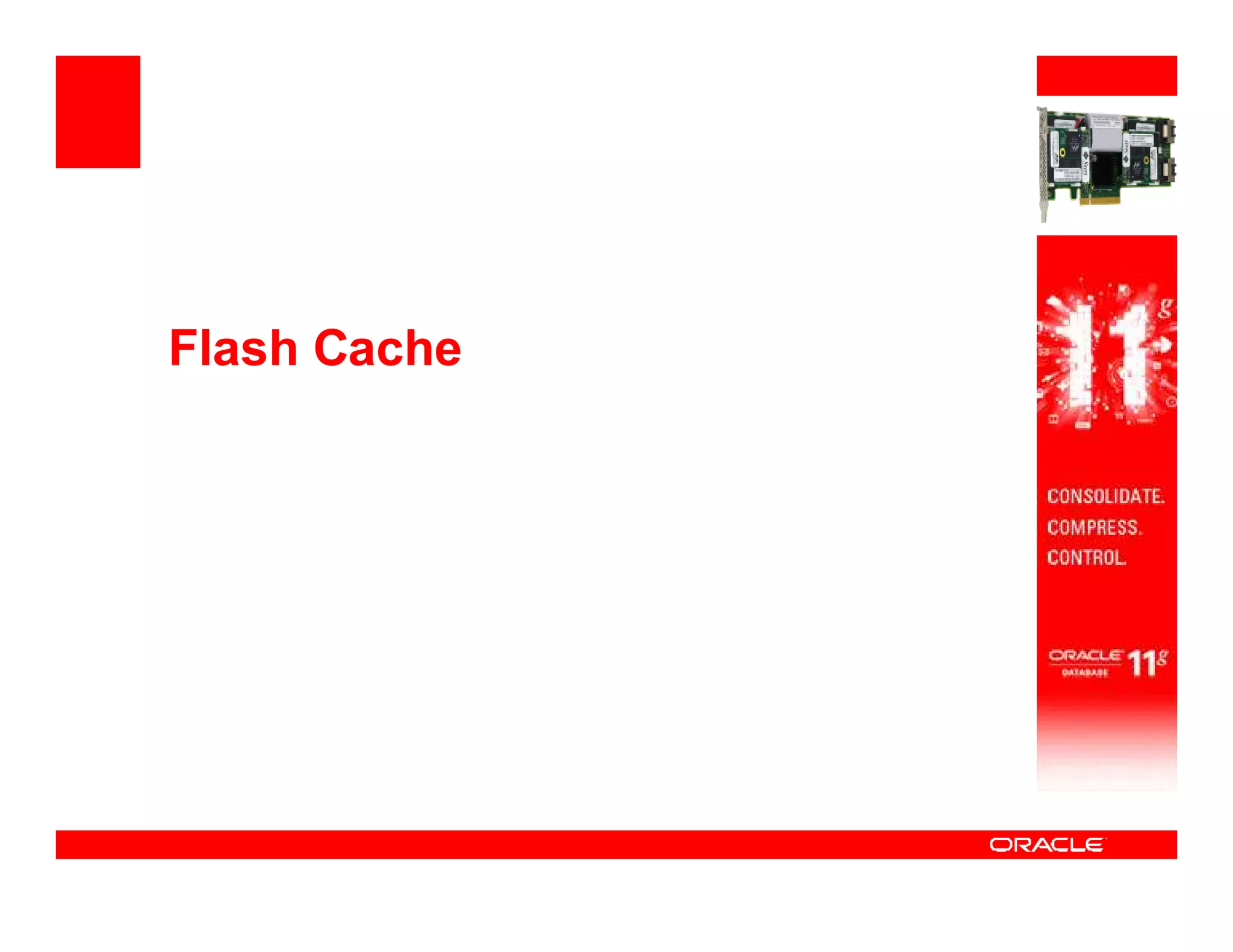 Flash Cache
 